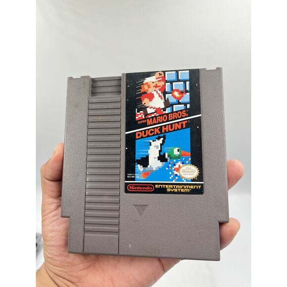 Super Mario Bros Duck Hunt (Nintendo NES, 1985) Cartridge Only - Picture 6 of 6